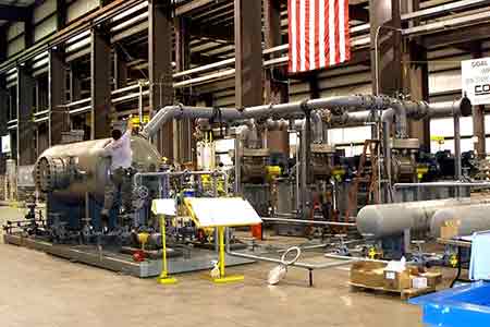 肯富来开云手机站官方版在线登入机组在阿美石油公司Aramco-和壳牌合资的Motiva炼油厂项目使用现场