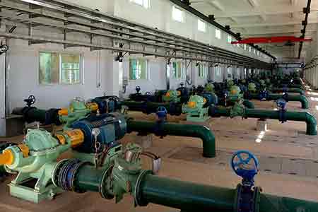 KPS系列单级双吸离心泵在武钢集团昆明钢铁股份有限公司使用现场